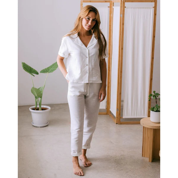 ⮞Pantalones Lino Mujer Verano  Clotsy Brand Ropa Ecológica – CLOTSY BRAND