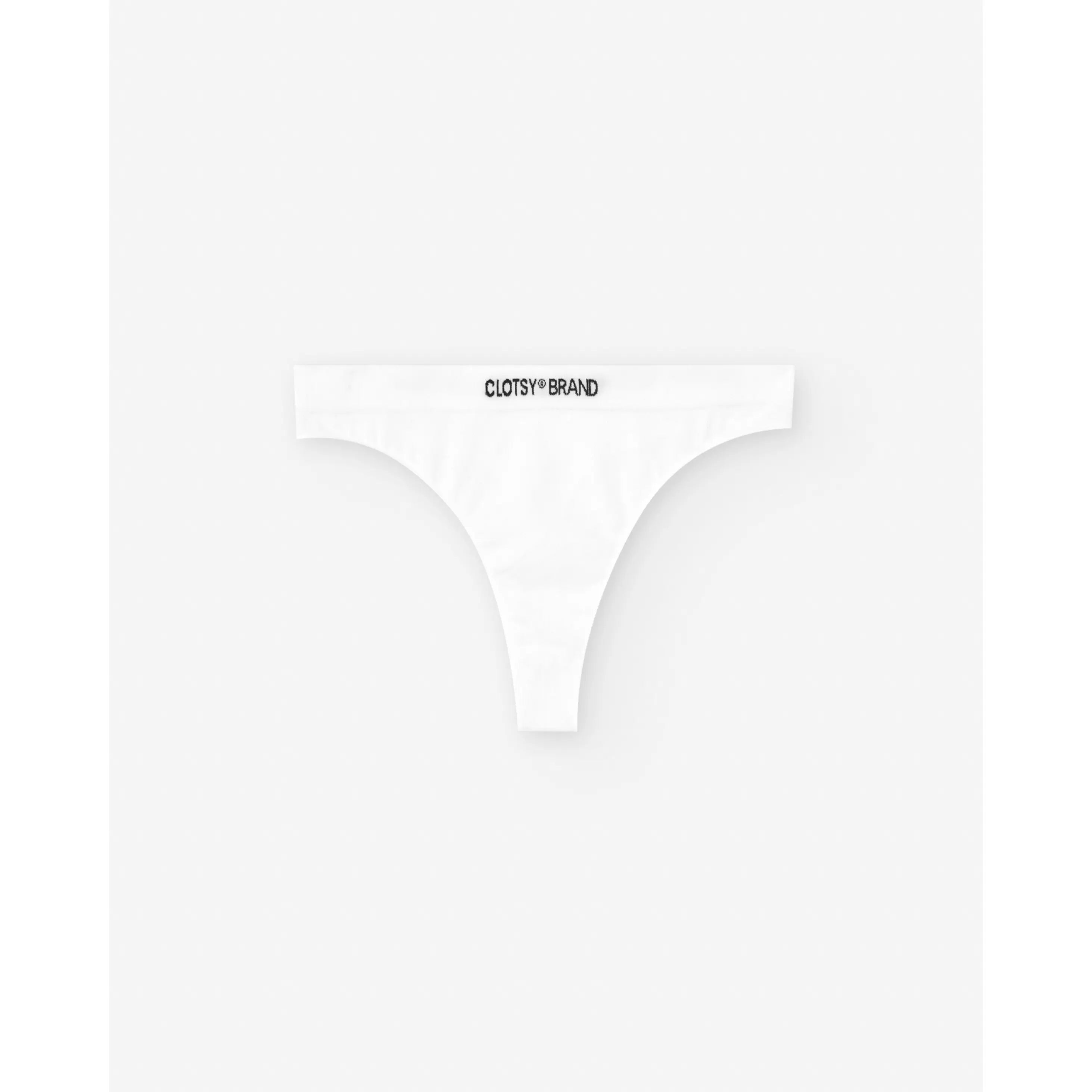 Braguita Tanga Blanca CLOTSY BRAND