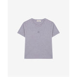 Gray Flower T-shirt