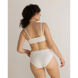 White High Waisted Panties