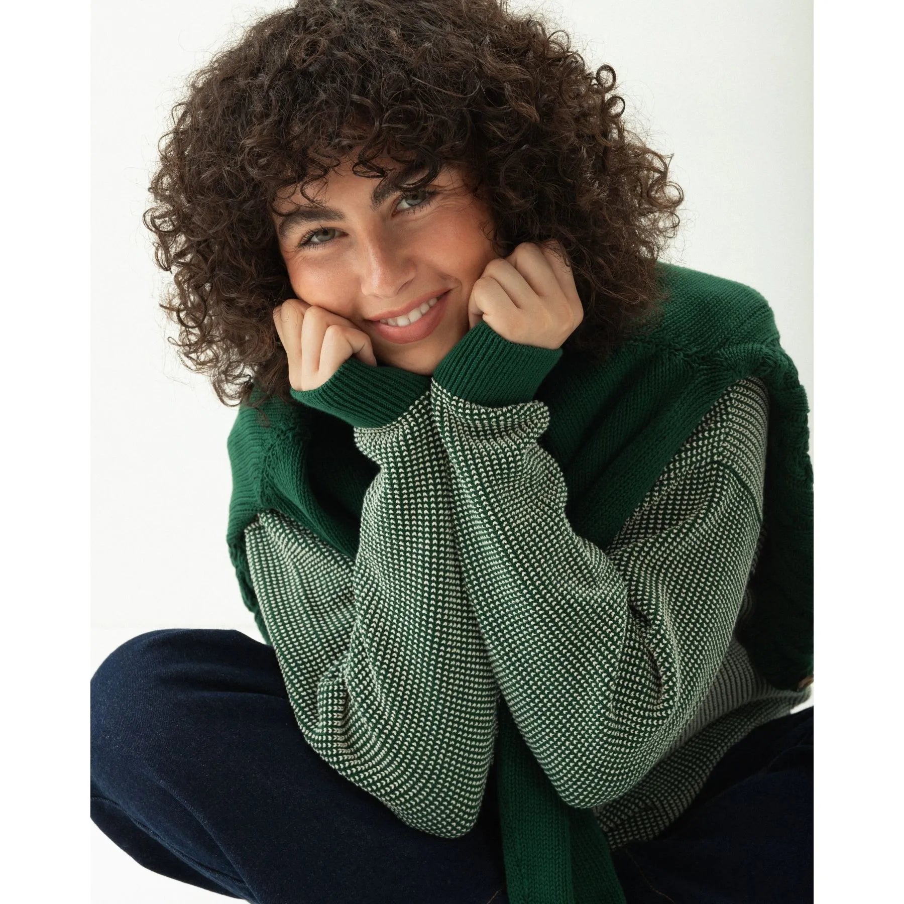 Selene Green Jersey – CLOTSY BRAND