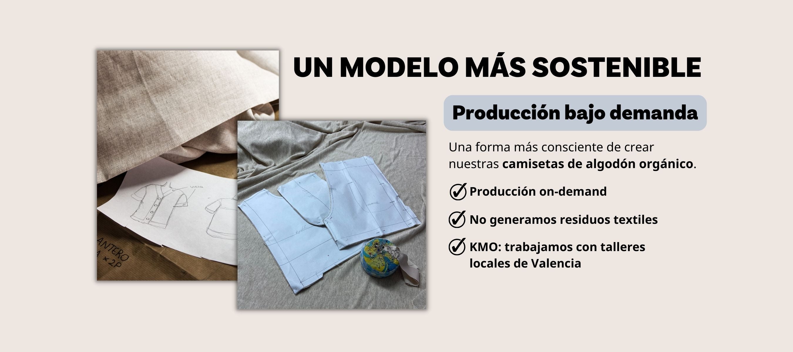 Producción on-demand de nuestras camisetas 🌼♻️