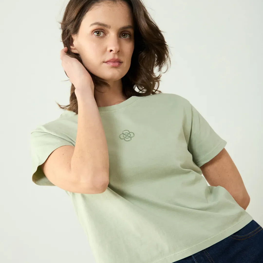 Camisetas Algodón Orgánico Mujer - Clotsy Brand