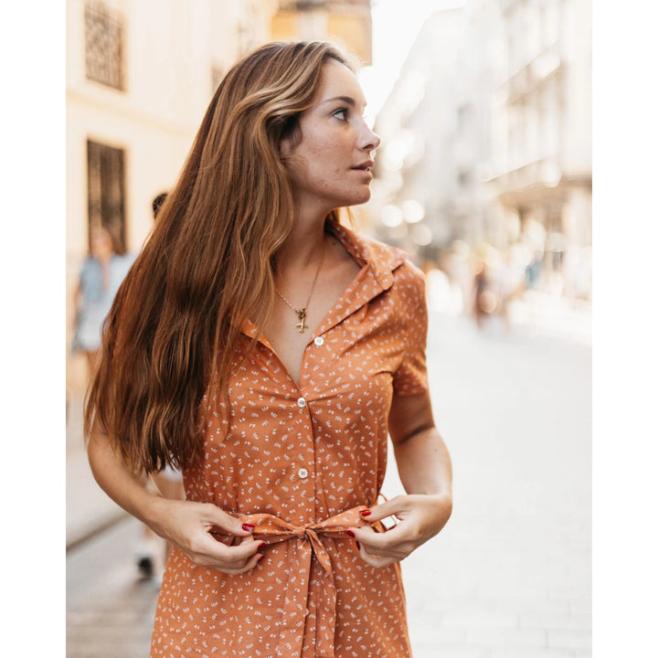 Vestido Algodón Orgánico Mujer - Clotsy Brand Tienda Ropa Ecológica