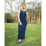 Geripptes Matrosenkleid