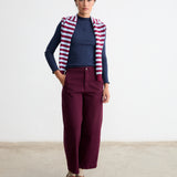 Pantalón Mariona Burdeos