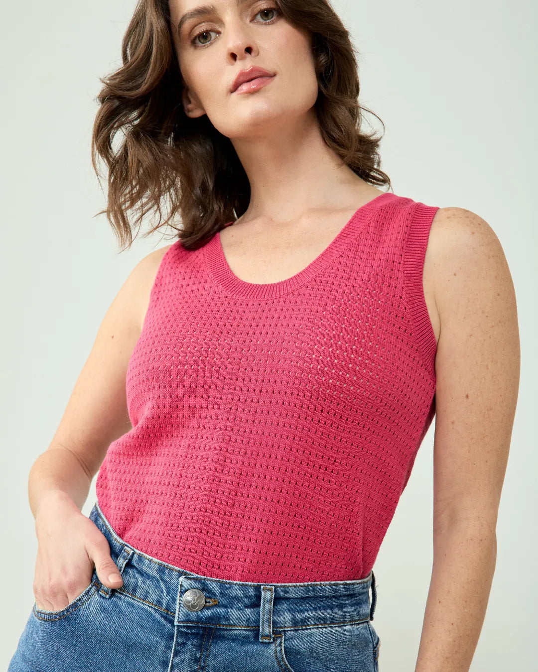 Top Arantxa Magenta en Clotsy Brand