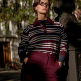 Pantalón Mariona Burdeos