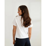 Camiseta Flor Blanca