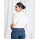 Jersey Manga Corta Crema