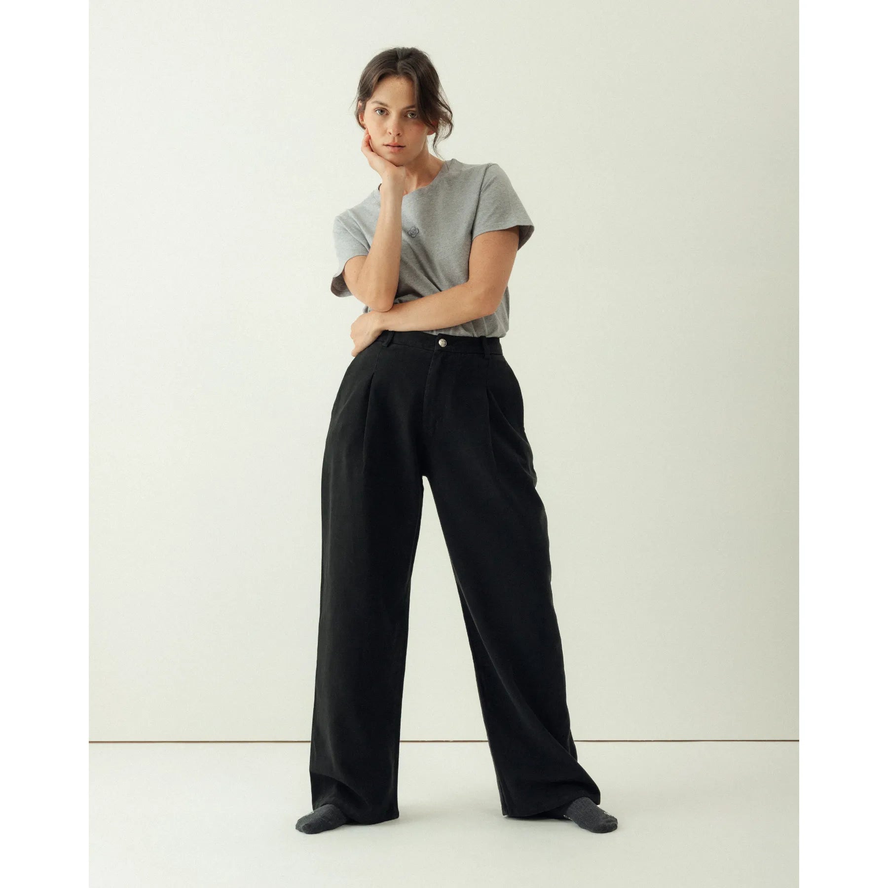 Oihana Black Pants