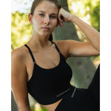 Black Wrap Top