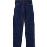 Jeans Nuria Gepunktet