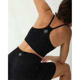 Black Wrap Top