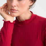 Rotes Soho-Oberteil