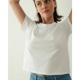 Pack Versatilidad - Camiseta Abbey Azul y Camiseta Flor Blanca