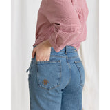 Jeans mit Air-Lace-Effekt
