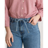 Jeans mit Air-Lace-Effekt