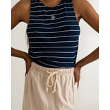 Tanktop mit Seemann-Print 