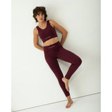 Legging Burdeos