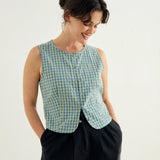 Gilet Leila Vichy