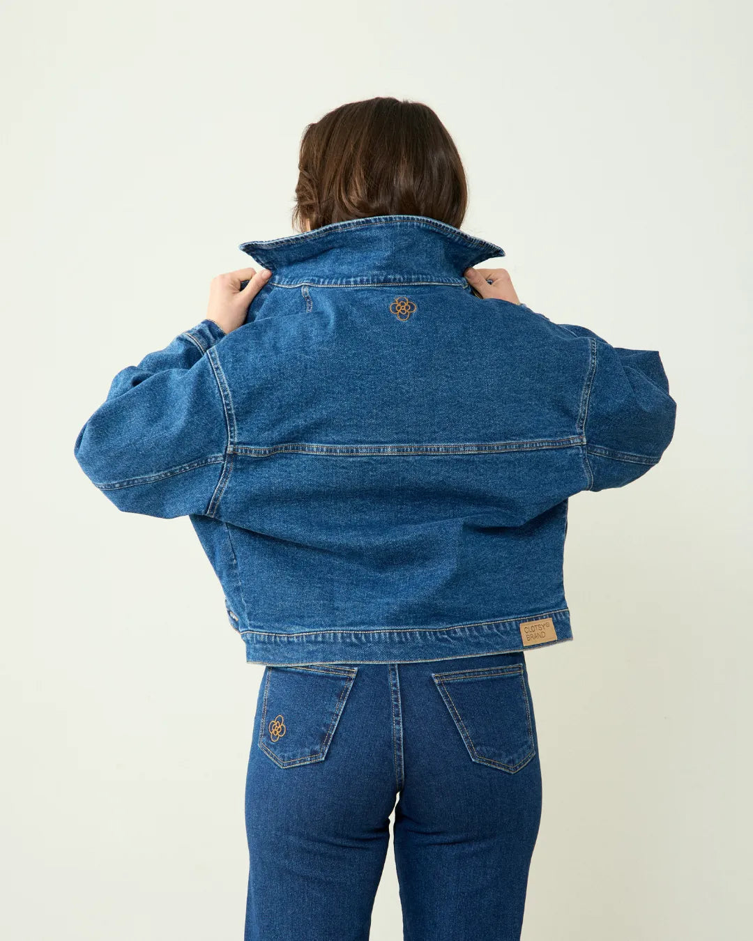 Veste Denim Foncée