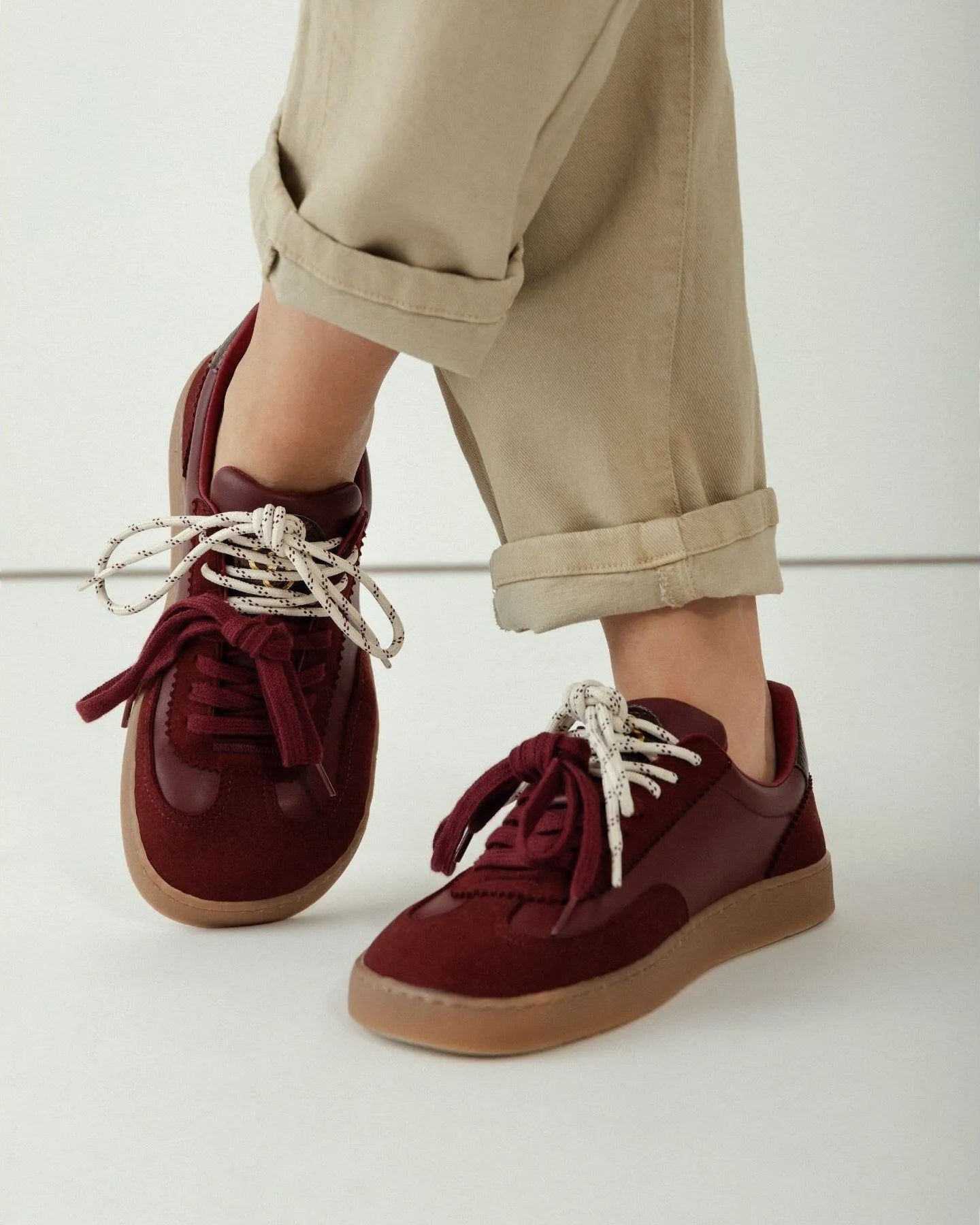 Senda Burgundy Sneakers 40