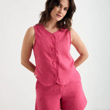 Gilet Olga Fuchsia