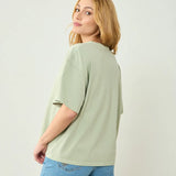 Camiseta Oversize Verde