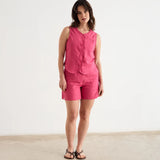 Gilet Olga Fuchsia