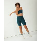 Conjunto Glow Azul • Biker • Top deportivo