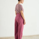 Pantalon Leire Mauve