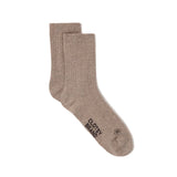 Gerippte Socken Sand