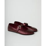 Bailarinas Fivela Burdeos