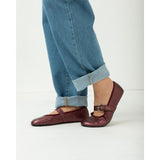 Bailarinas Fivela Burdeos