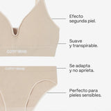 Conjunto Arena: Bralette Clásico + Braguita Clásica