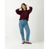 Bailarinas Fivela Burdeos