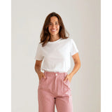 Pantalón Vichy Burdeos