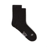 Graue Rippensocke
