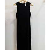 Black Ribbed Dress 