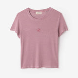 Lilac Striped T-shirt