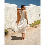 Isola besticktes Kleid