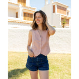 Chaleco Gaia Rosa