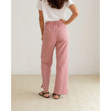 Pantalón Vichy Burdeos