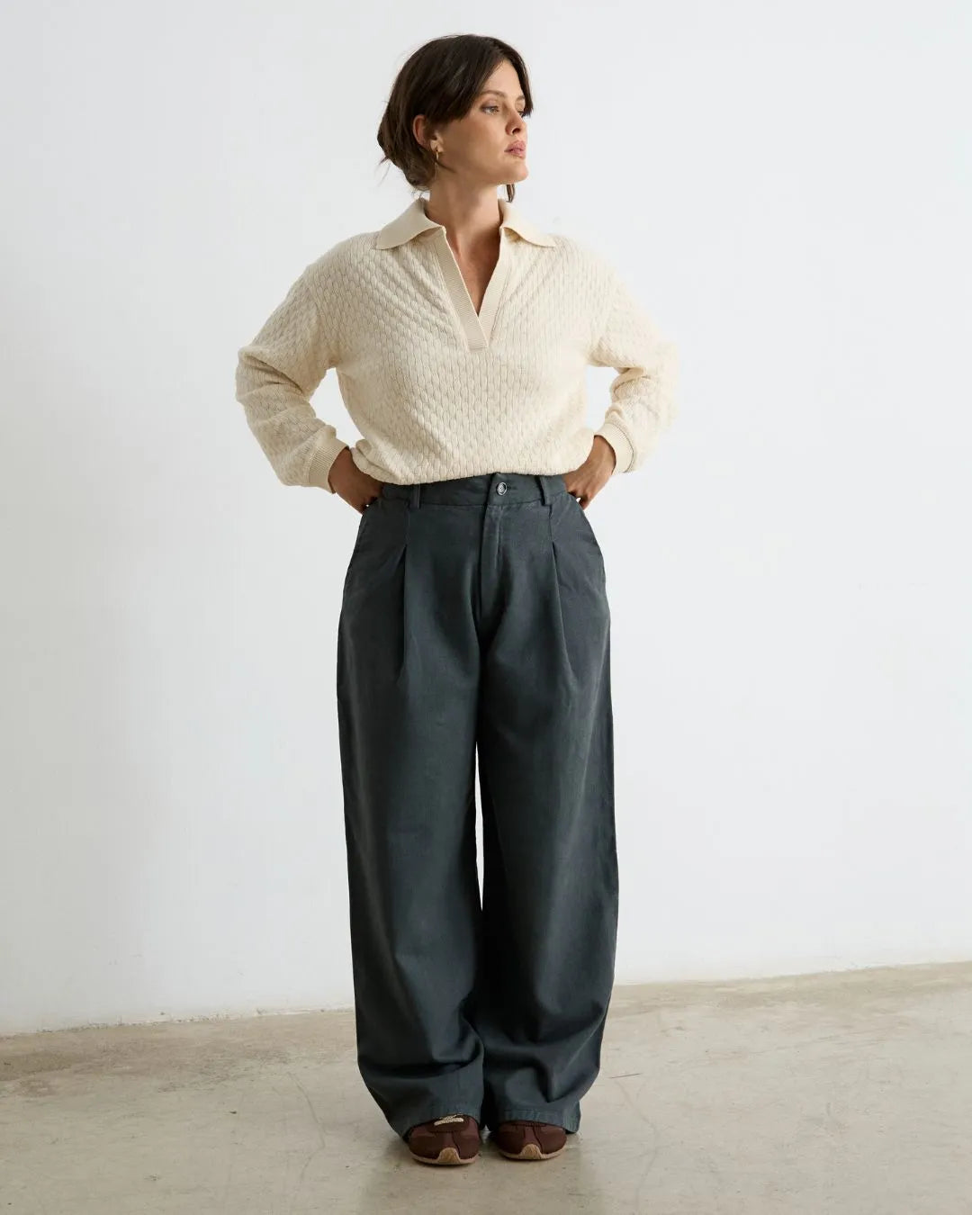 Pantalón Oihana Gris