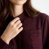 Valeria Purple Shirt