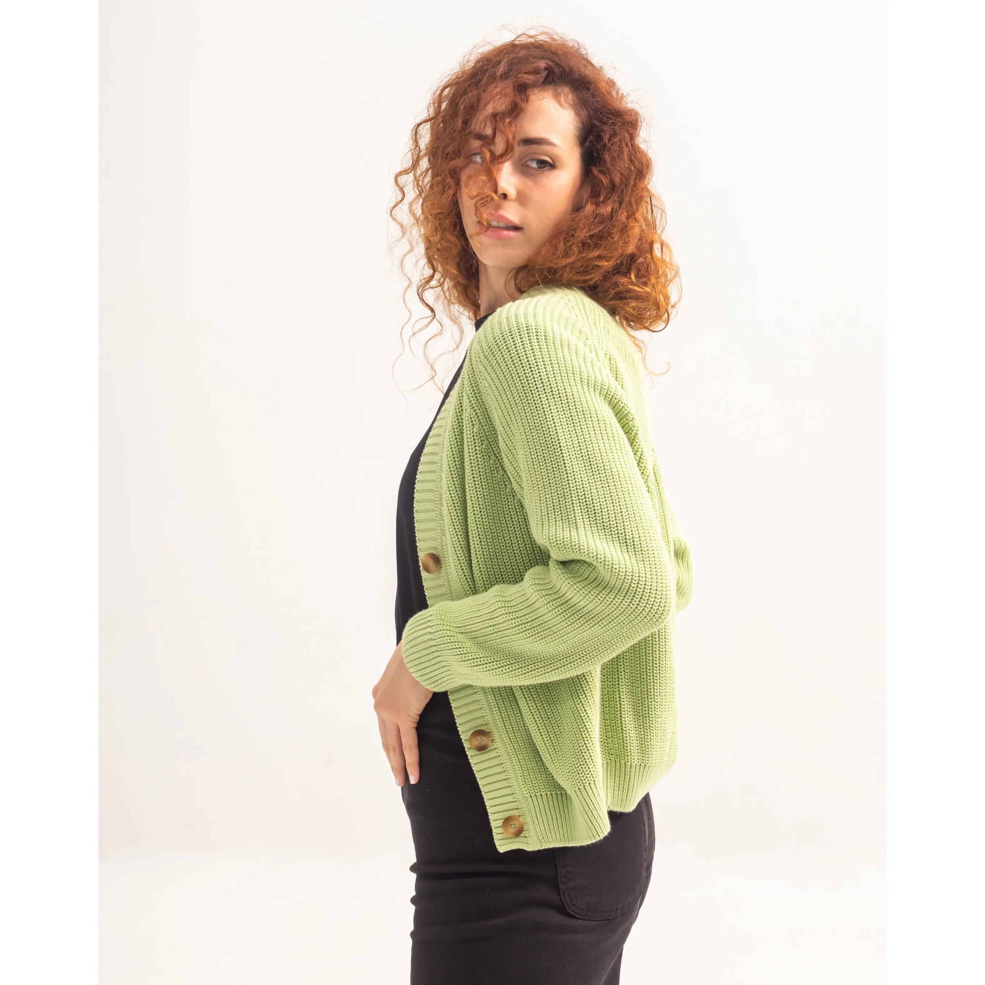 Cardigan Marta Verde lima