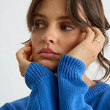 Electric blue Irene sweater