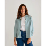Chemise Vichy Aigue-Marine