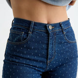 Nuria Dotted Jeans